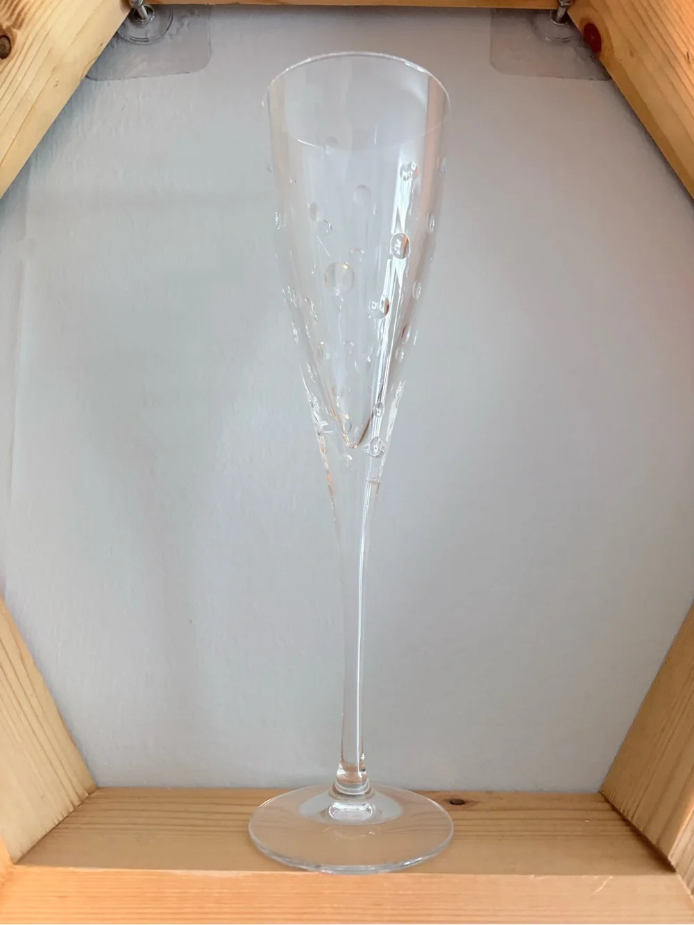 Set of 3 Cristal D'Arques-Durand Celebration Fluted Champagne